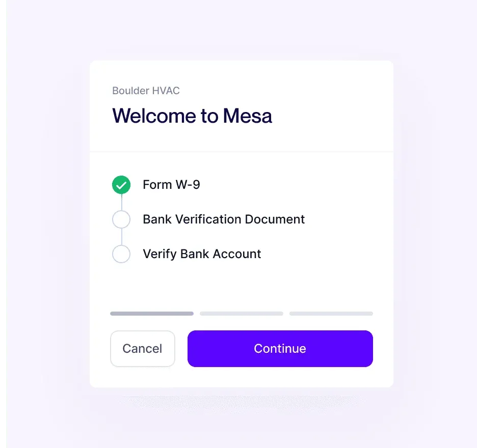 Receive invoices